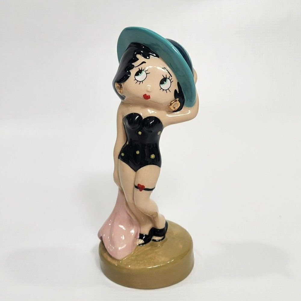 WADE 6" BETTY BOOP Beach Belle Ltd Edition Porcelain Figurine‎